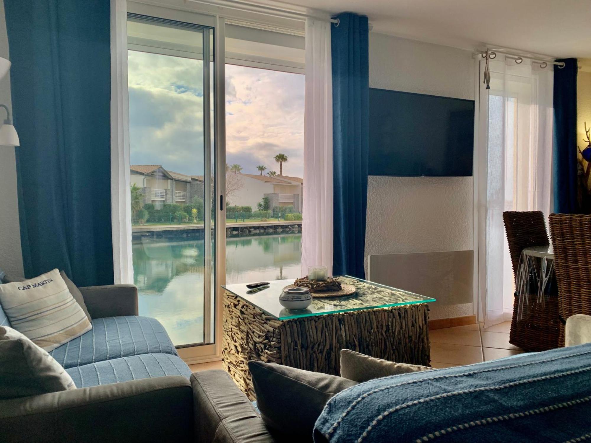 Appartement Vue Mer - Rdc - Parking Prive - Meuble Tourisme 4 Etoiles Agde Exterior photo